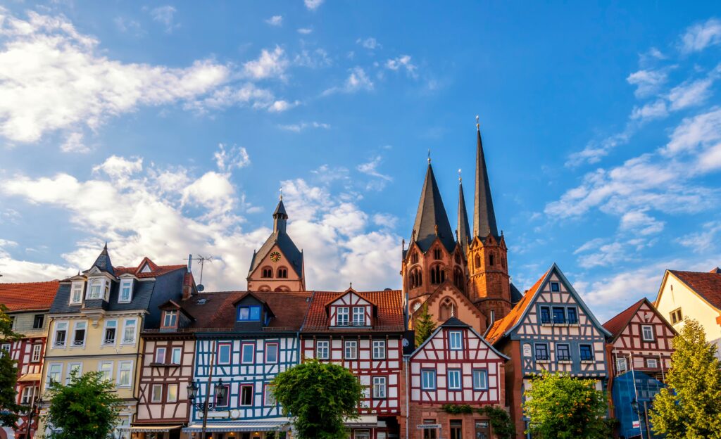 Gelnhausen Cityscape, Frankfurt Germany Hesse - Old town