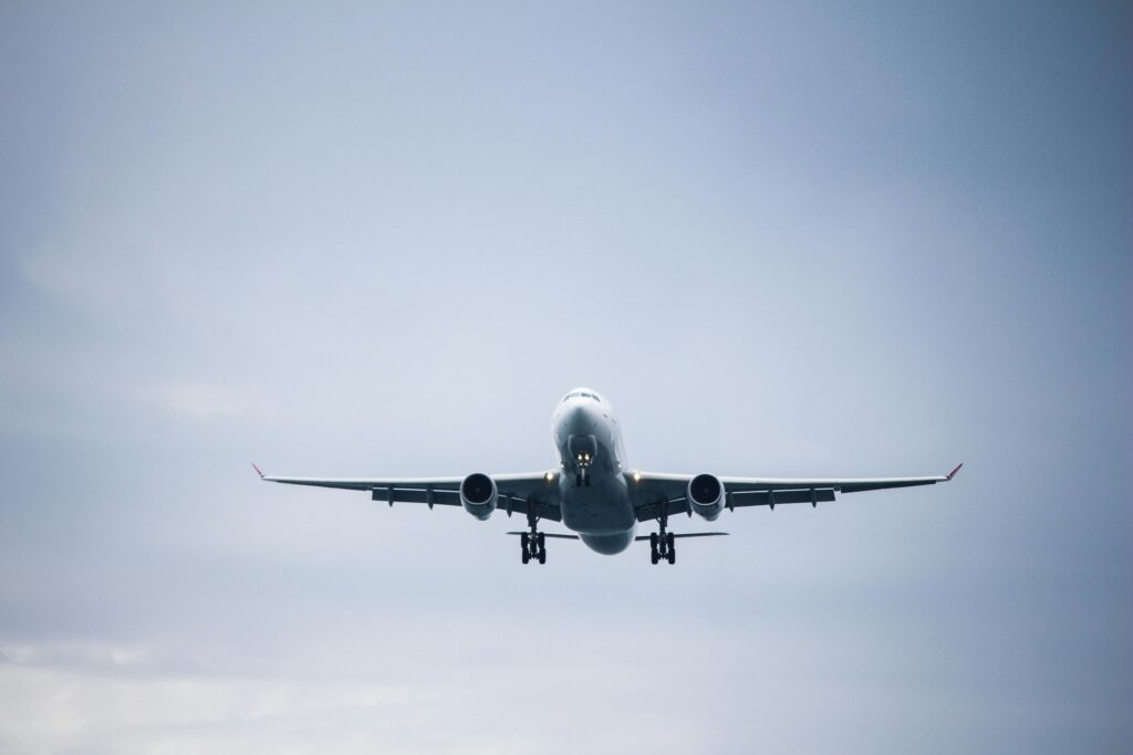 Flugzeug_Landung